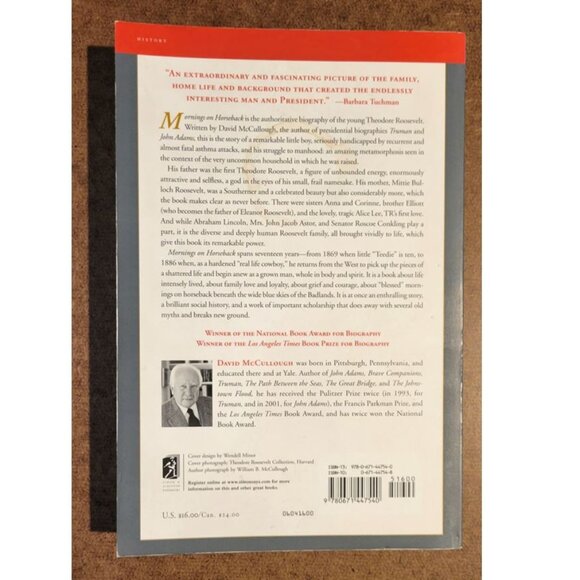 David McCullough MORNINGS ON HORSEBACK and The GREAT BRIDGE paperback books - Picture 3 of 5